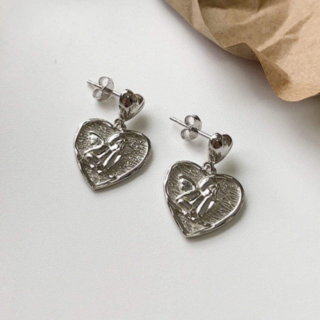 【fp056】エンジェルハート シルバーピアス